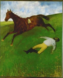 Le jockey blessé